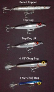 Topwater Baits Pic