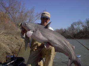 Big River Blue Catfish-Texas Style - Lake Texoma Striper Guide