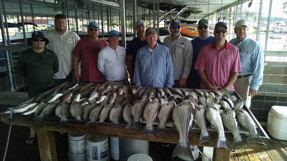 Capt. Steve Barnes Lake Texoma Striper Fishing Guide